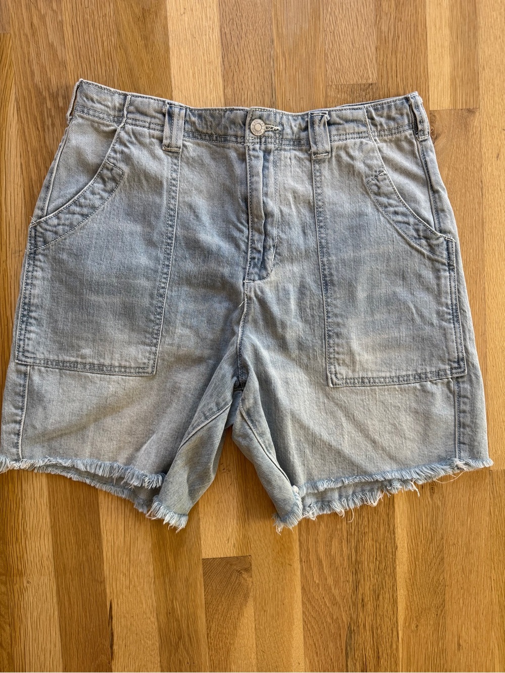 Anthropologie Pilcro Jean Shorts Bermuda oversized, cut off size 28